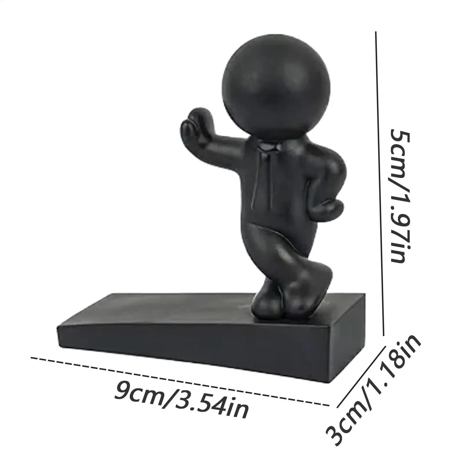 Adorable Cartoon Rubber Door Stopper - Non-Slip Floor Draft Blocker & Safety Protector