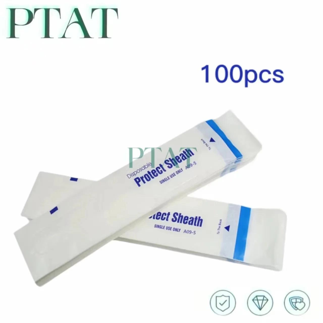 

100pcs/box Dental Intraoral Camera Sheath Disposable Protective Cover Sleeves Oral Endoscope Clinic Dental Materials
