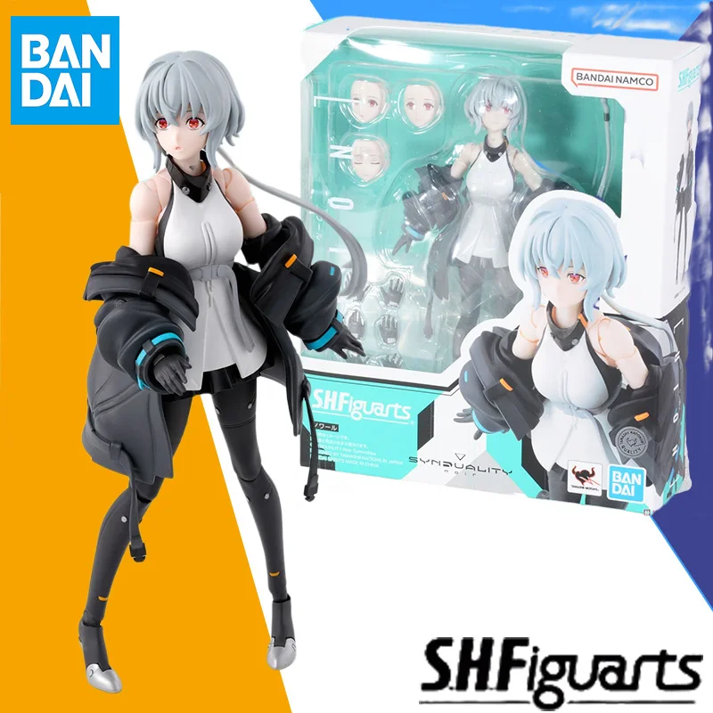 

In Stock Bandai Original S.H.Figuarts SHF SYNDUALITY Noir Anime Action Figure Model Finished Toy Gift for Children kid