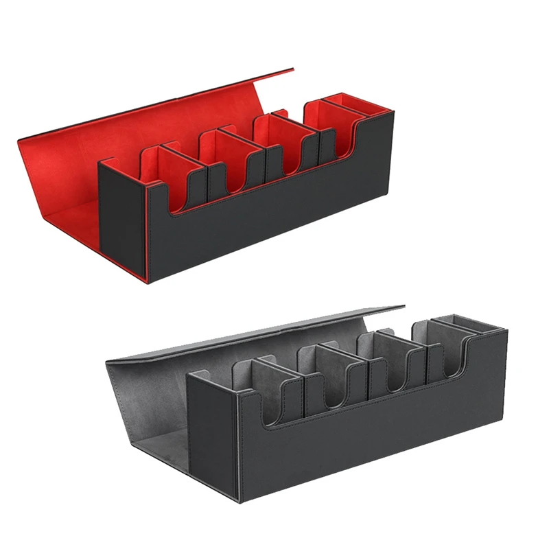 

Card Deck Box, 5 In 1 Card Storage Case,Card Organizer Magnetic Card Storage Box