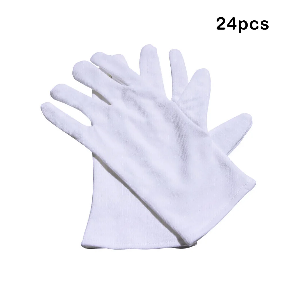 

24pcs Cotton Lightweight And Safe Work Gloves For Enhanced Protection Comfort Breathability Safety Gloves For Work