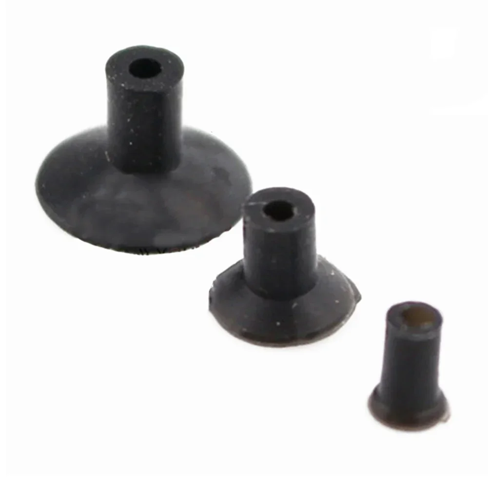 5Pcs IC Chip Manual Vacuum Pen Suction Cup 3mm/6mm/10mm Rubber Vacuum Pen Suction Cups For Electronics DIY Pick Up Tool