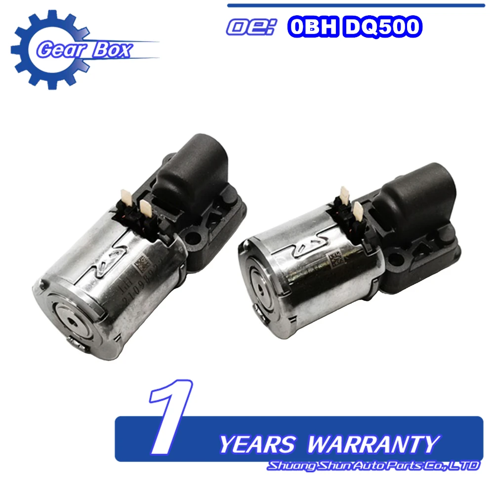 

Auto Parts Genuine 2PCS Automatic Transmission Solenoid Valve 0BH Dq500 Solenoid Valve for Audi A4 A5 A6 A7 Q5 2008-2011 VW 7 Sp