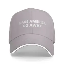 Patriotic Summer Sunscreen Adjustable Baseball Cap - Casual Outdoor Hat - One Size (Gray)