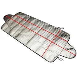 Premium Car Front Window Sunshade - Ultimate Interior Sun Protector and Windshield Cover Accessory (70x150cm)