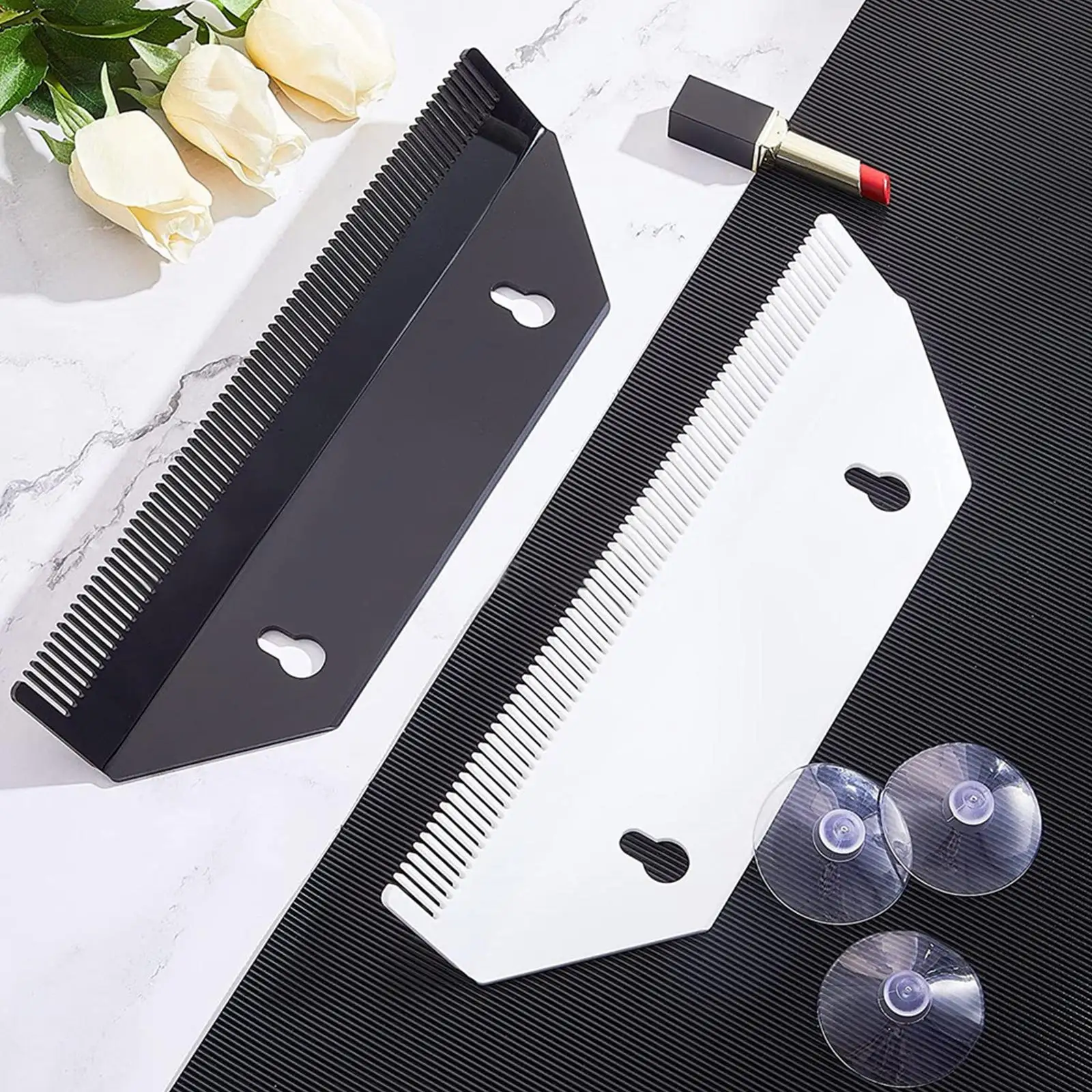 Portable Hair Extension Holder Lightweight Weaving Wigs Storage Acrylic Acrylic Wig Holder for Salons Women Hairdressers Adult