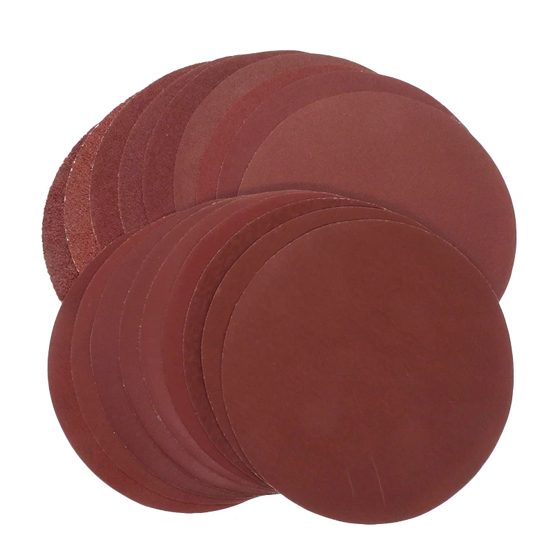 30 Dischi Abrasivi Da 75 Mm Grana 320 Con Velcro Per Levigatrice Orbitale - Sourcing Map