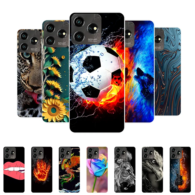 Football Soft Silicone Phone Case - Durable Back Cover and Stylish Protective Etui s
