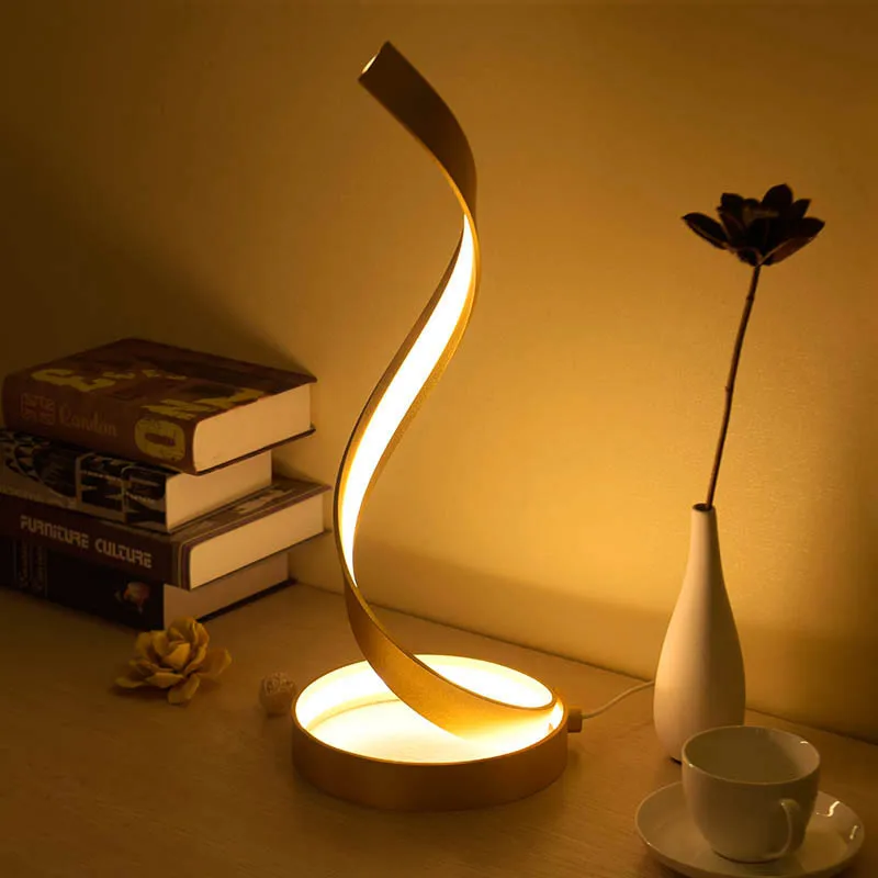 Personality Eye Protecyion Reading Lighting Table Light Creative LED Living Room Dimming Remote Control Touch Decor Desk Lamp