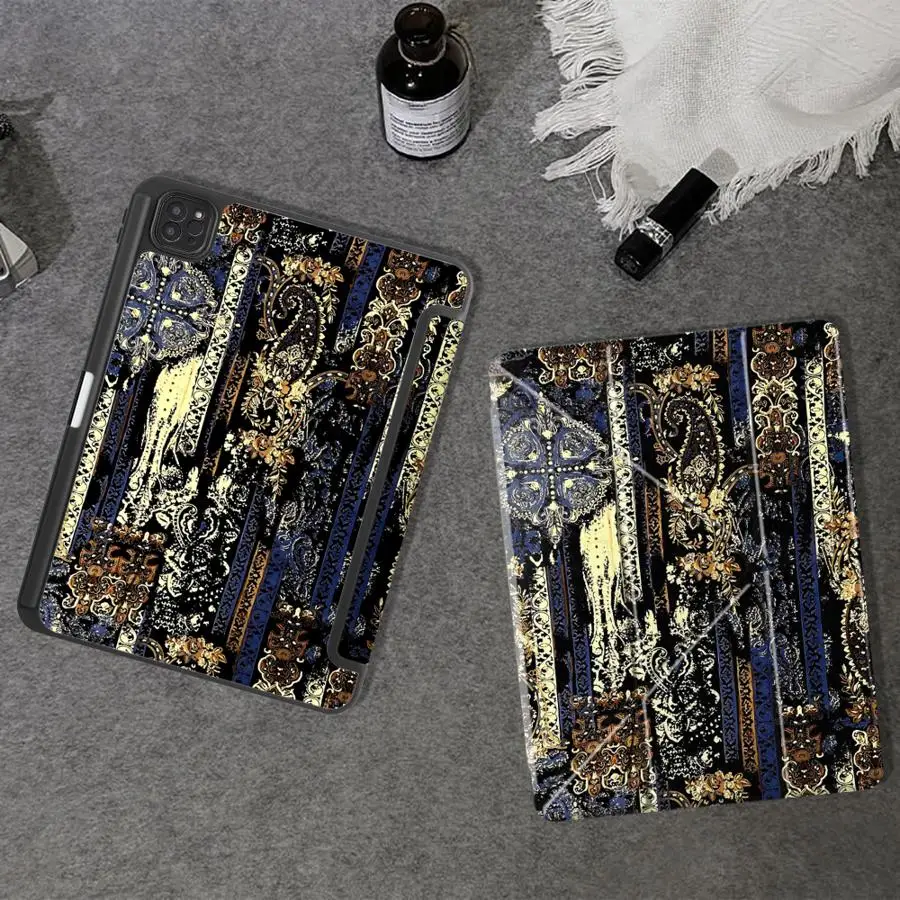 Vintage-Style Tablet Holder and Cover Case