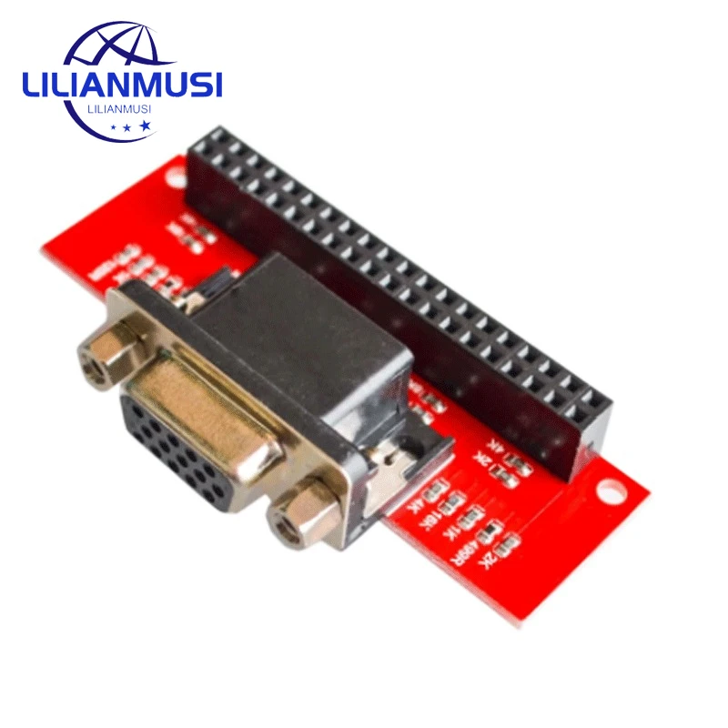 Nuova Versione Vga666 Scheda Adattatore Dpi Modulo Dtoverlay Per Raspberry Pi 3B / 2B / B + / A +