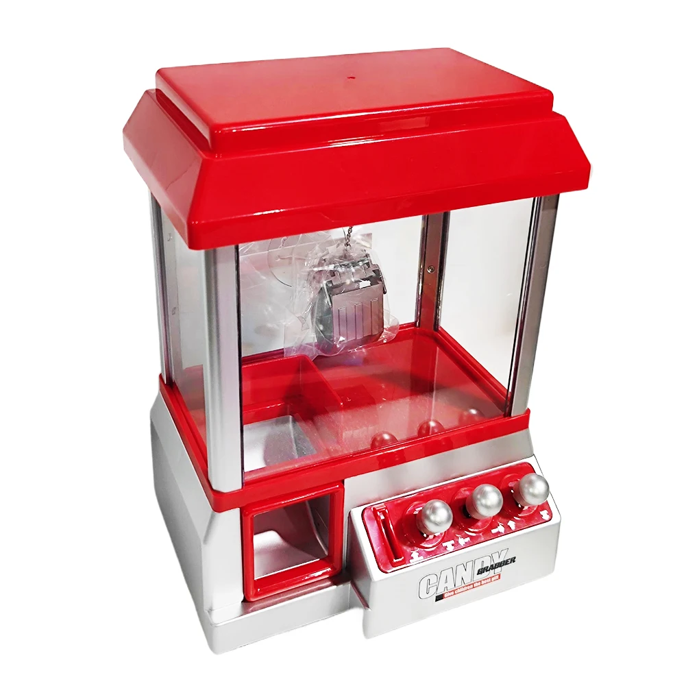 Non-toxic Claw Machine With 24 Toys Gaming Experience Easily At Home Made Of Safe And Materials As shown 5