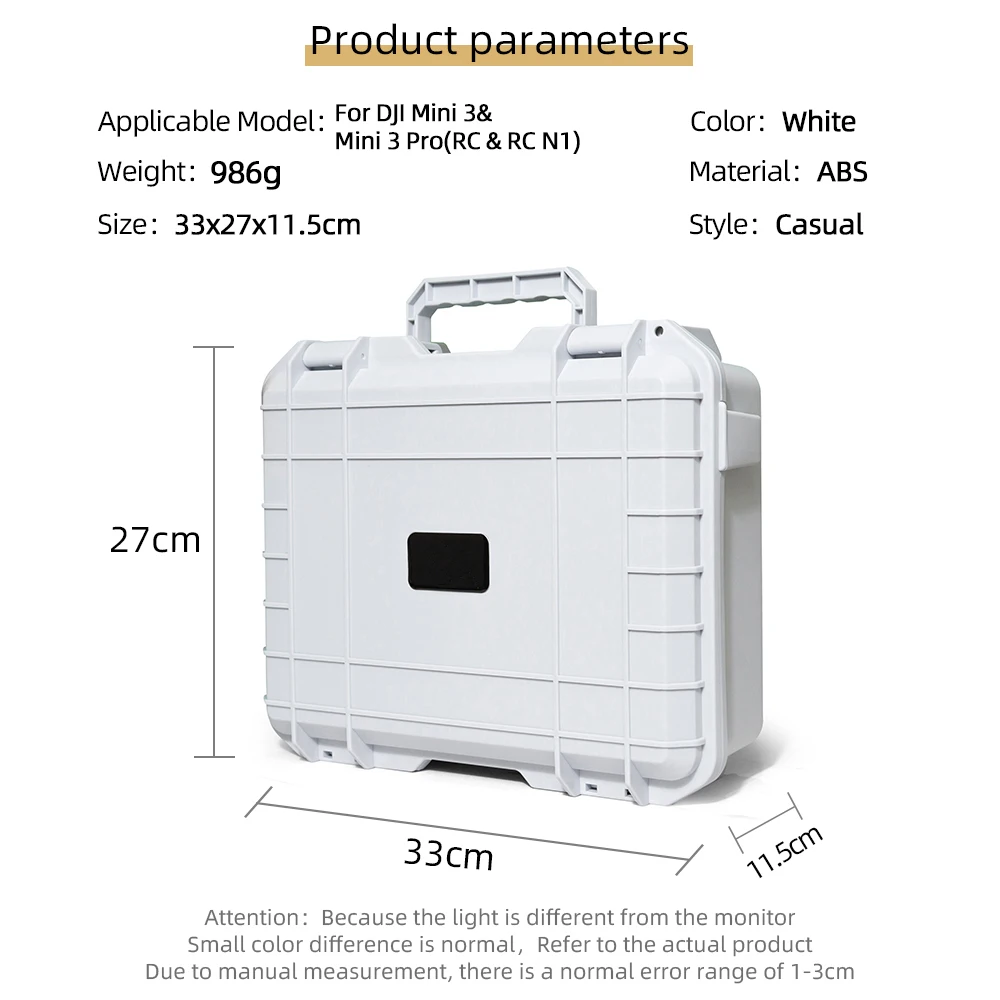 For DJI Mini 3 Pro Case RC&RC: N1 Remote Control Case For DJI Mini 3 Pro / Waterproof dji case drone accessories