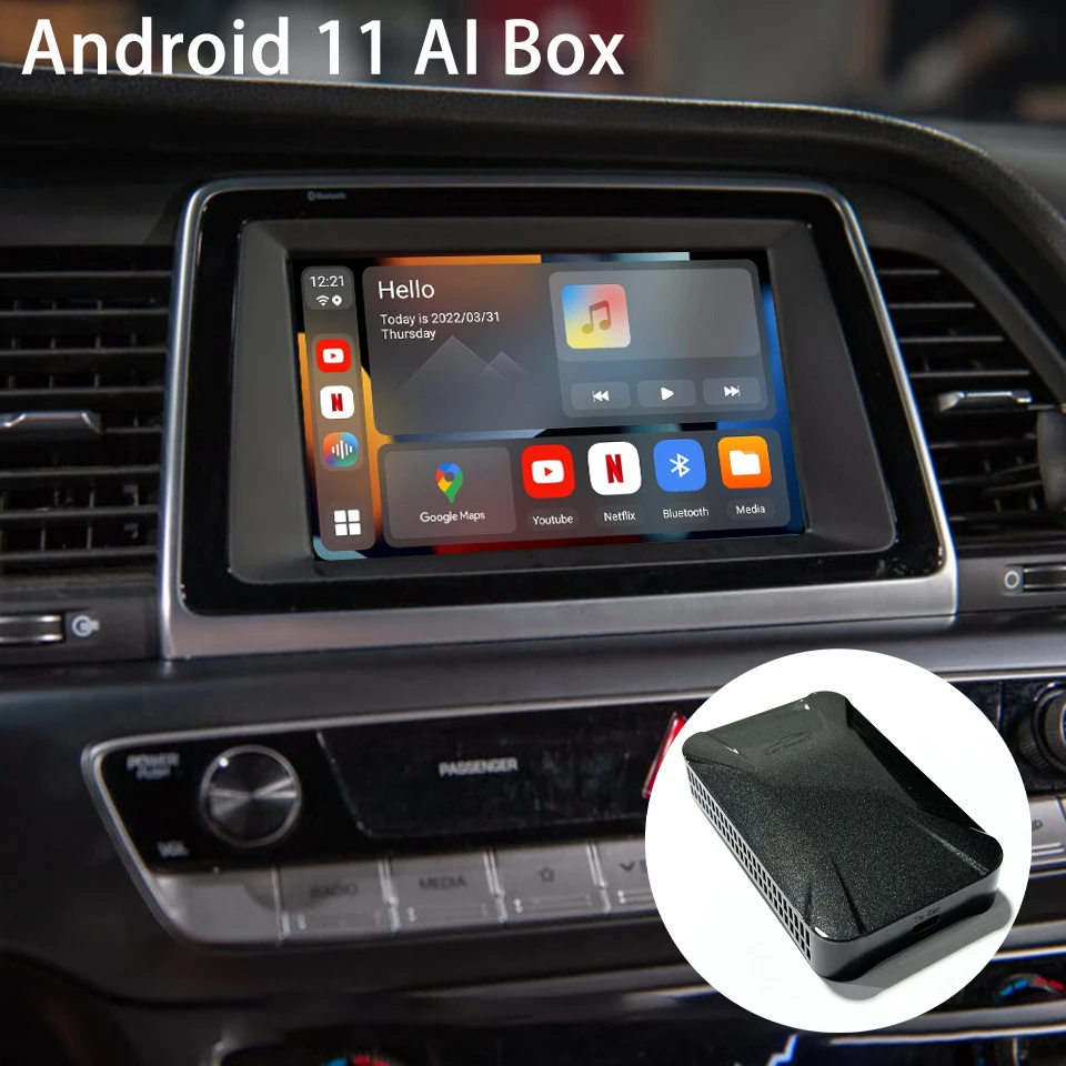 

Netflix TV Box Android In Factory CarPlay Artificial Intelligence System For Hyundai Santafe Palisade Sonata Genesis G80 G90 DN8