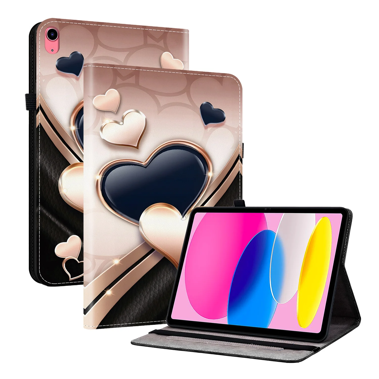 Premium Leather Flip Tablet Case Cover
