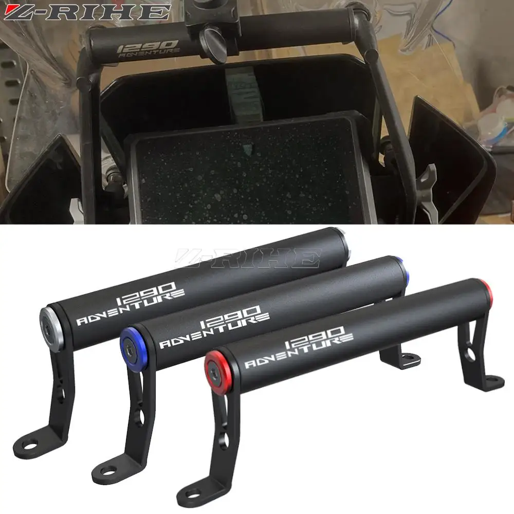 

For 1290 Super Adventure ADV R/S 2017-2018 2019 2020 2022 2023 Motorcycle Mobile Phone Stand Holder GPS Navigaton Plate Bracket