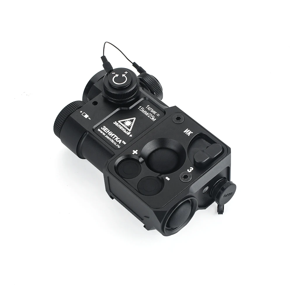 Tactical Metal Zenitco Perst 4 PEQ Green Dot IR Aiming Infrared Laser