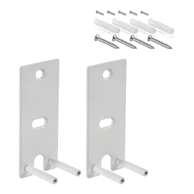 

1 Pair Of Wall Mount Bracket For Omnijewel Lifestyle 650 Home System,Speakers Wall Mount Brackets Replacement,White