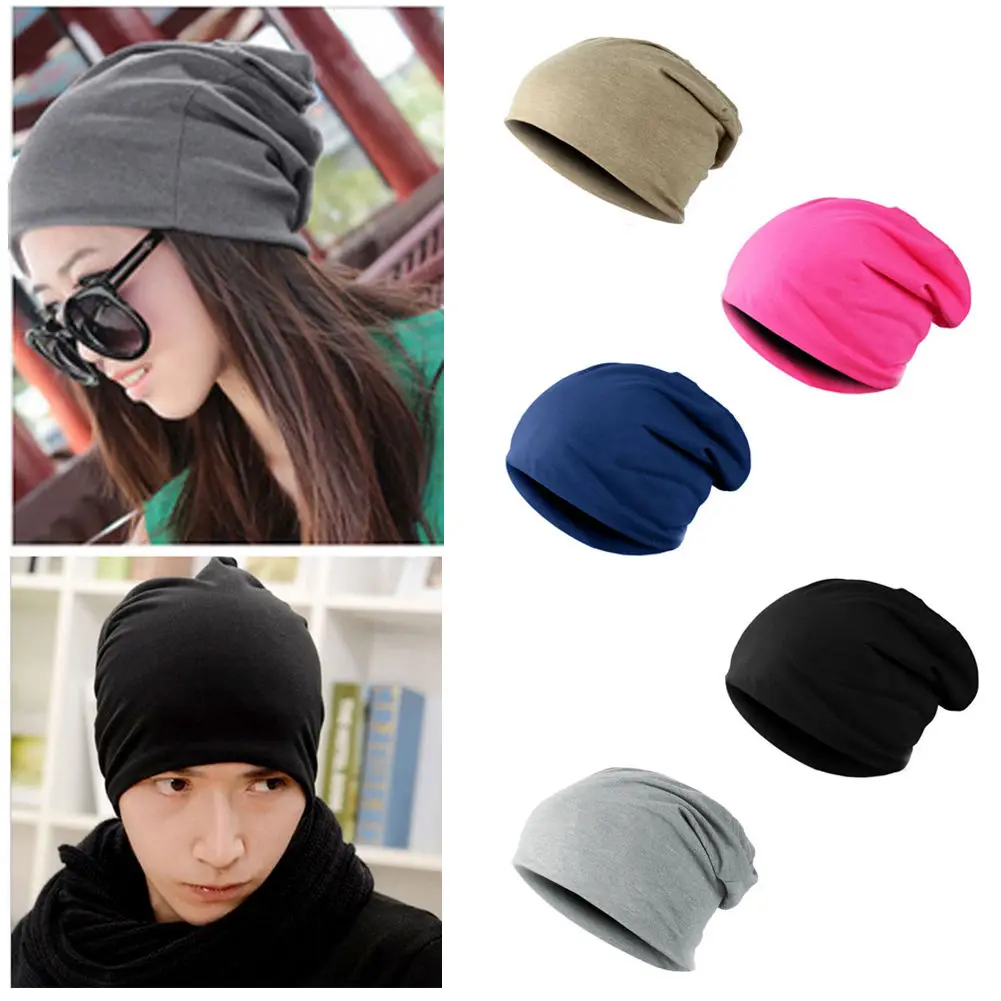 Cappelli invernali uomo donna berretti caldi lavorati a maglia berretti  tinta unita Hip-hop Slouch Skullies cappello a cuffia Casual cappello  Gorros 14 stili - AliExpress