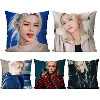 1pc F-Felix KPOP Pillow Case Square Pillow Bedroom Sofa Leisure Comfort Cushion Car Living Room Home Decoration 40X40 1