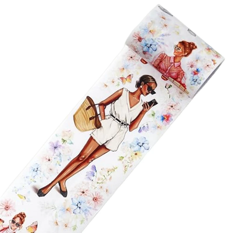 

Tape, Single Roll, Original-Designs, Decorative, Characters,Clear