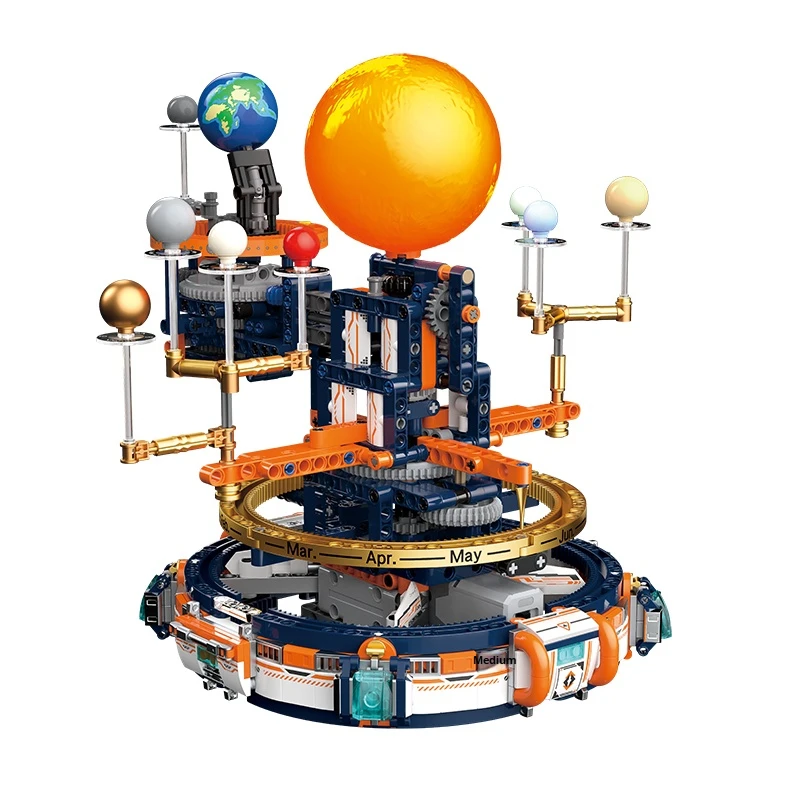 JAKI Universe Exploration CK008 Solar System Planetarium Building