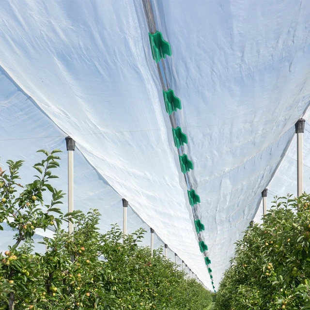 10Db 5-20 Mm-Es Növényi Tartó Klipek Üvegházhatású Burkolatok Filmbilincsek Sor Borító Árnyékoló Háló Keret Rúd Alagút Karika Cső - Image 6