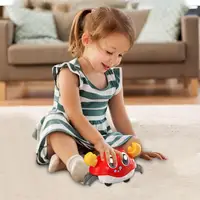 Crawling Crab Sensory Toy Cute Crawling Crab Baby Toy Interactive Walking Dancing Toy Infant Fun Birthday Gift Entertainment For 2