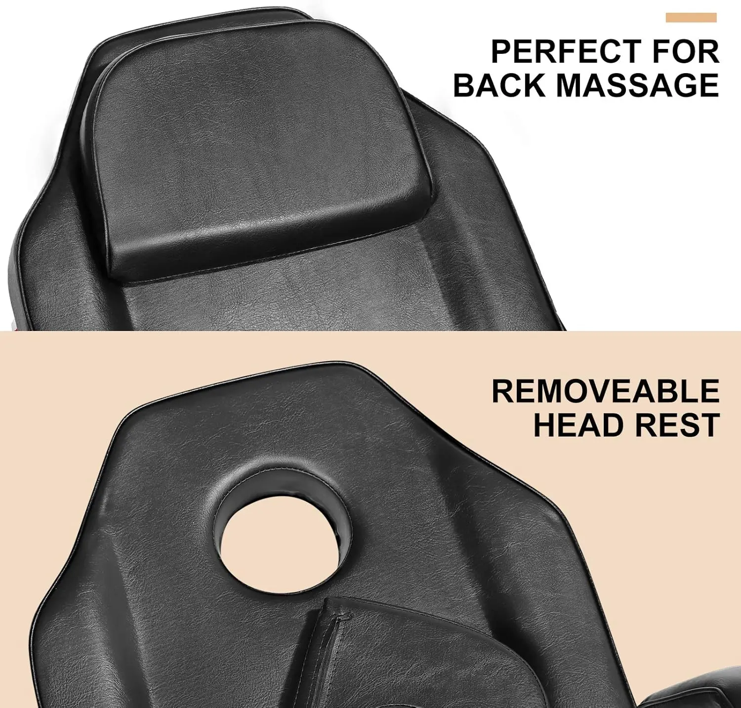 Description Picture 4 of itemFacial Bed Massage Table Adjustable Tattoo Chair W/Free Barber Bed Spa Chair Salon Massage Equipment Tattoo Bed Salon Chair