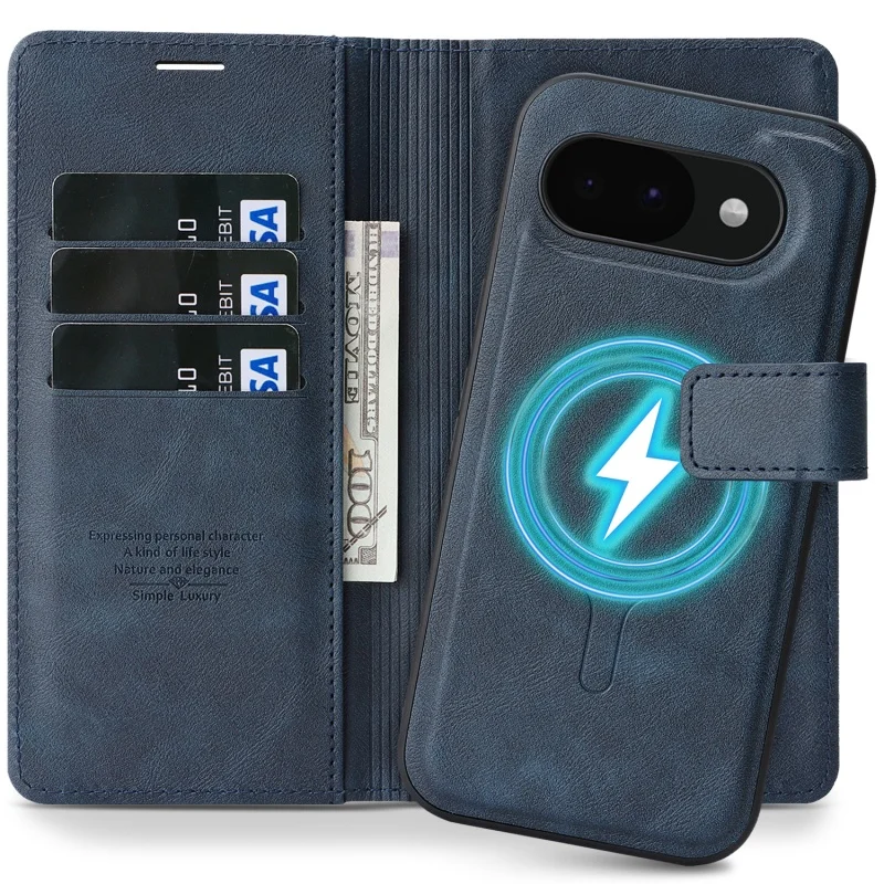 Versatile Detachable Leather Wallet Phone Case with Card Holder and Buckle