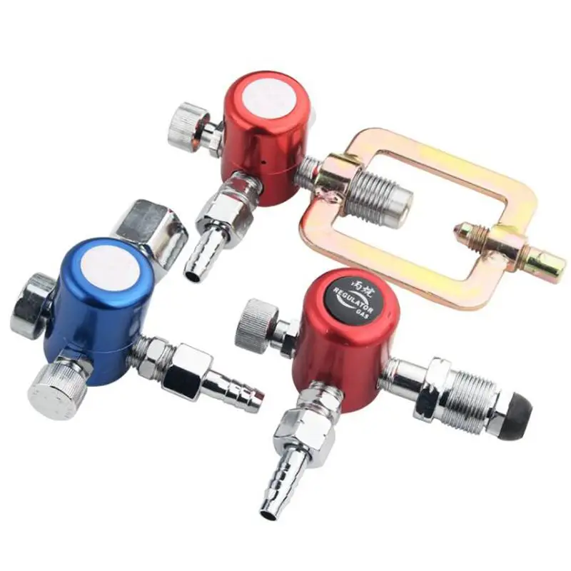 GasPressureReducerRegulatorFlowMeterOxygenAcetylenePropaneMeterGaugePressureReducing