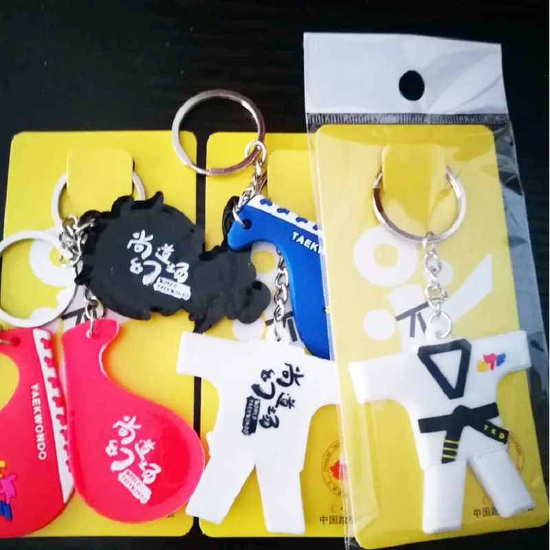 Key Chain Martial Arts Taekwondo Keychain 19 Different Models 1 Pack 8 Pcs