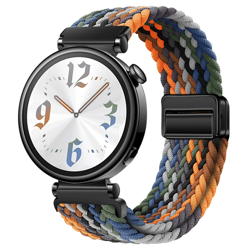 18mm Braided Magnetic Smartwatch Strap Bracelet Wristband