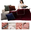 Plush Pillow Quilt Blanket Throw Pillow Folding Car Cushion Pillow 2-In-1 Office Car Lunch Break Household Sofa Cushion Blanket 2