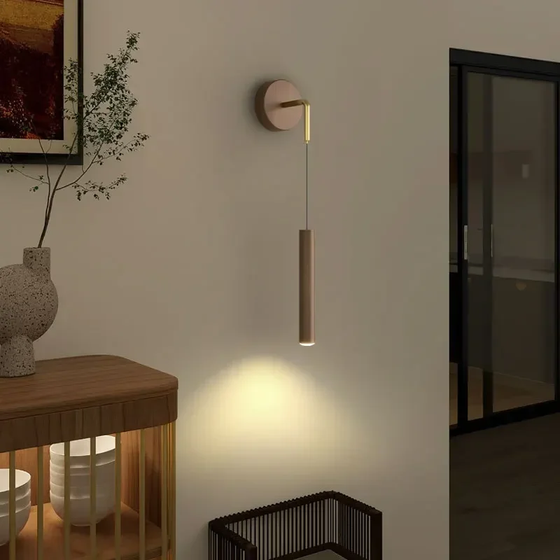 Modern LED Wall Lamps Simple Bedroom Bedside Creative Wall Sconces Reading Aluminum Alloy Indoor Decoration Lighting Fixture led wall lamp wall sconces light wall lamp