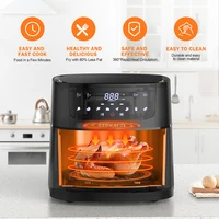 CROWNFUL Air Fryer 7L Touch-screen Display Air Fryer Oven with 8 Cooking Programs Oilless Electric Cooker and Nonstick Basket 2