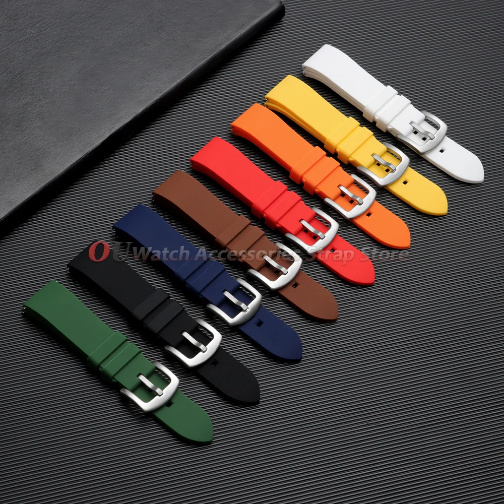 Sport Silicone Waterproof Watch Band - Versatile Rubber Strap