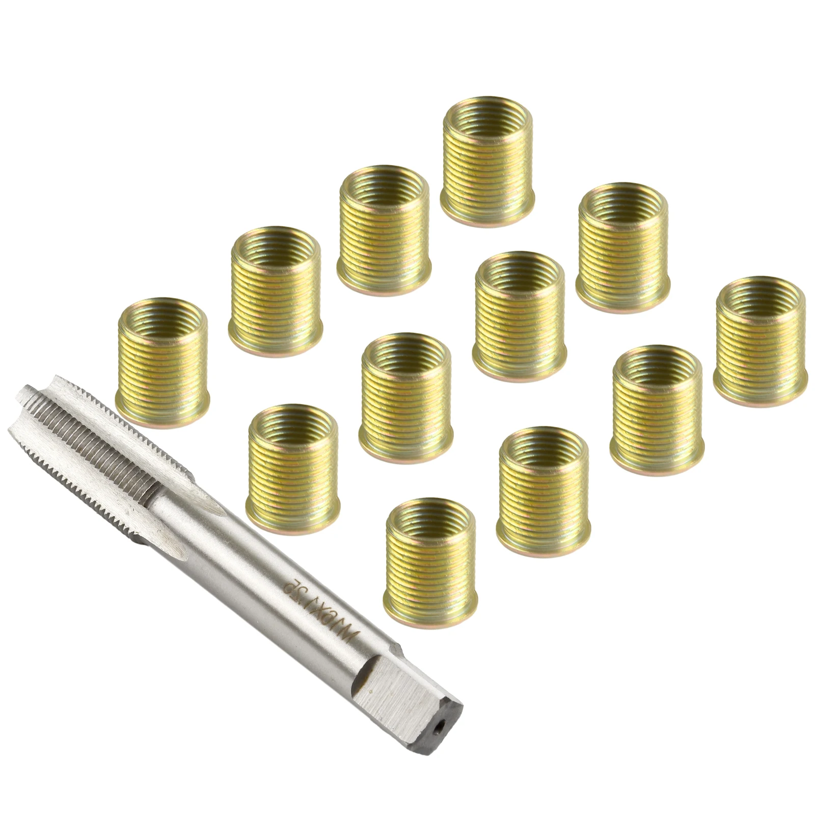 

Резьбовые вставки, резьбовой кран, оцинкованные M14X1.25 вставки M16X1.25, набор крана, прочная стандартная резьба из нержавеющей стали