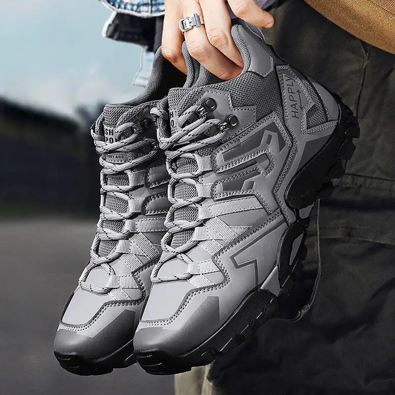 

Мужские осенние черные британские высокие мотоциклетные кожаные туфли Челси, уличные ботинки на платформе и высоком каблуке