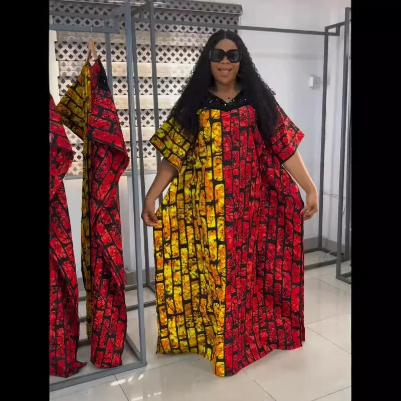 

Африканские платья для женщин Abayas Dubai Роскошные 2024 африканские мусульманские модные платья Кафтан Свадебные платья Boubou платья