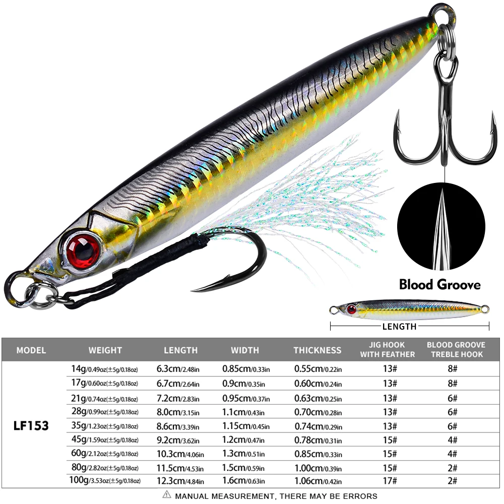 Metal Jig Lures 3D Eye Sea Fishing Jigs Artificial Hard Baits Swimbait  Saltwater | eBay