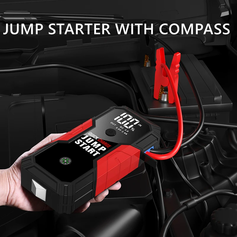 NJBESTJOY Car Jump starter Emergency lighting supply mobile phone charging suitable for both diesel dnd gasoline vehicles DN131