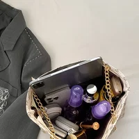 Nouveau sac à main presbytie Texture cuir souple grande capacité fourre-tout femmes sac avec accessoires suspendus sac à bandoulière 5