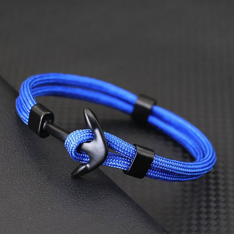 Paracord Anchor Bracelet for Men Outdoor Camping