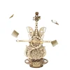 3D Butterfly Cello Puzzles Toys Building Blocks Kits Mechanical Music Box for Child Girls Adult Gift DIY Wood Assemble Model Set 1