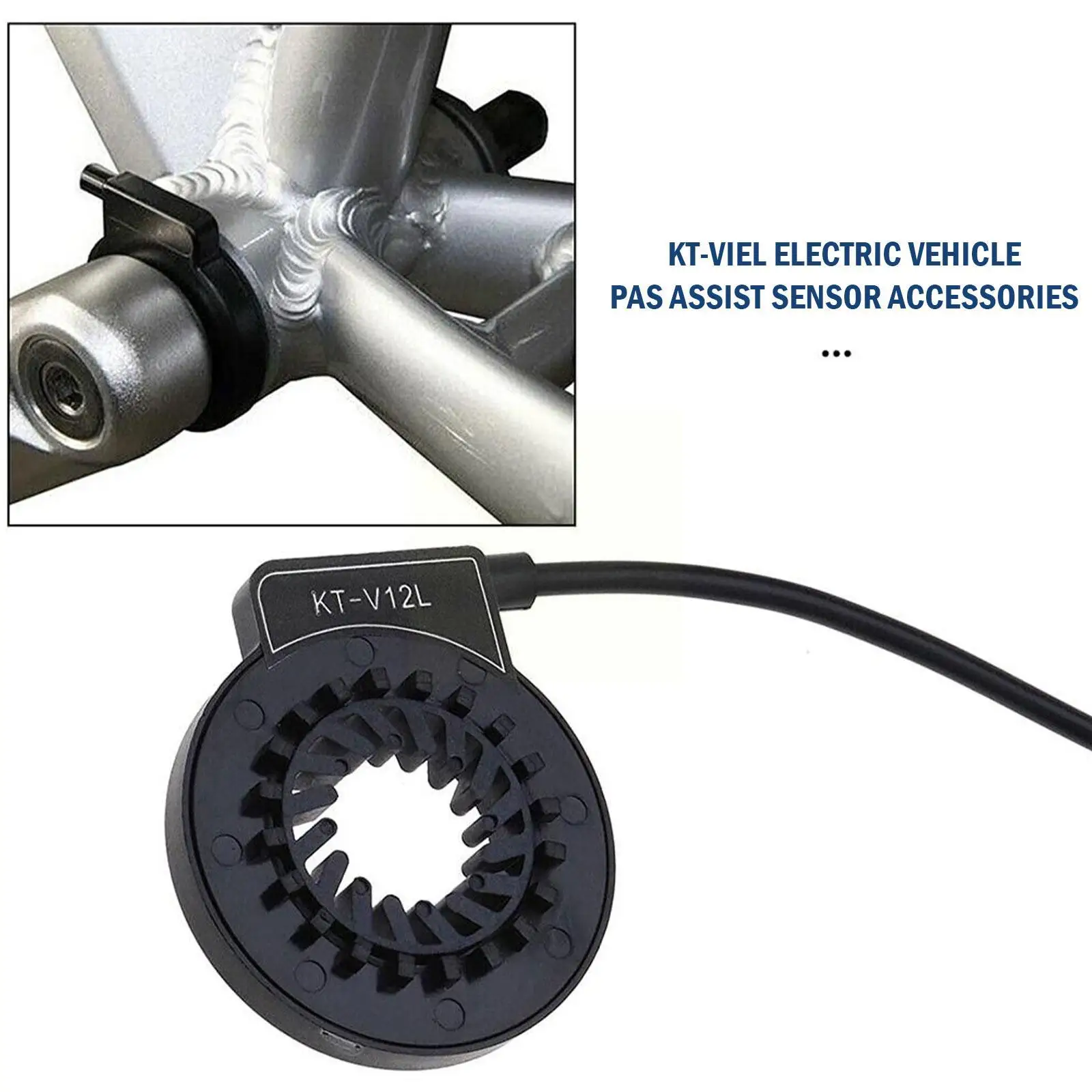 Sensor PAS para bicicleta eléctrica, KT-V12L con 6 imanes, asistente de  Pedal, 12 piezas de bicicleta eléctrica, Senso U4U1