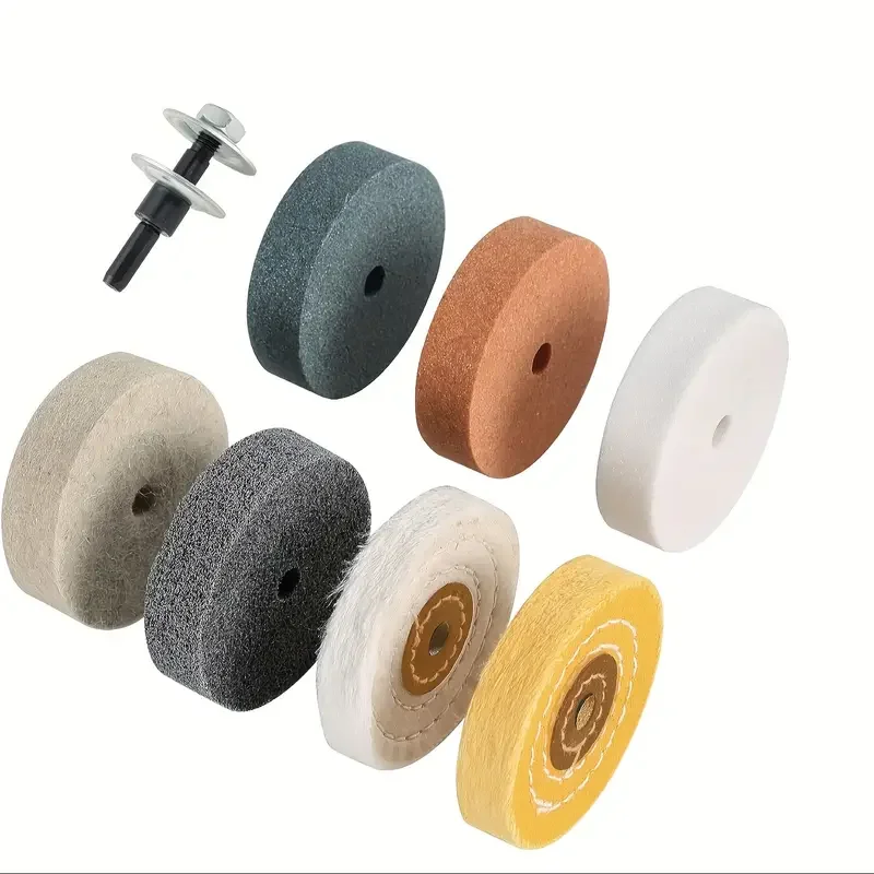 3-Inch Silicone Carbon Grinding and Polishing Wheel for Metal and Rust Removal