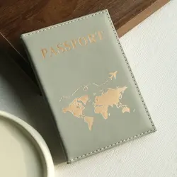 Global Adventure Passport Holder and Travel Organizer (Grey)
