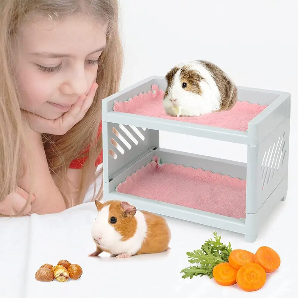 Hide House Bed Tassel Door Curtain Soft Comfortable Washable Small Animals  Cage Accessories For Guinea Pig Hamster Accessories - AliExpress