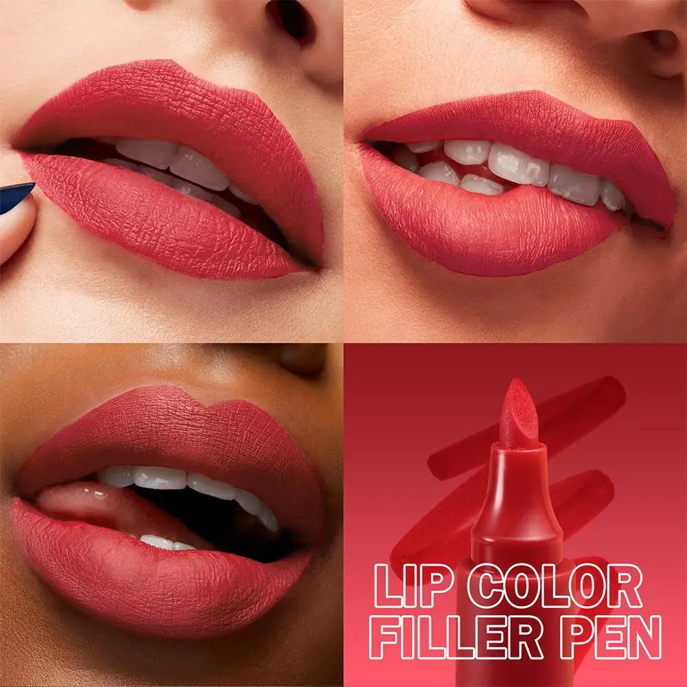 

New Liquid Lipstick Waterproof Lip Liner Pen Long Lasting Hydrating Smooth Lip Pigments Cosmetics For Women Sexy Lip Beauty Tool